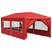 OEM Tente de fête, matériau durable, design moderne, couleur rouge