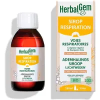 Herbalgem Sirop Respiration 150 ml Sirop Pour La Toux