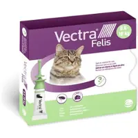 Vectra 3D Felis Solution spot-on pour chats 3 pipettes