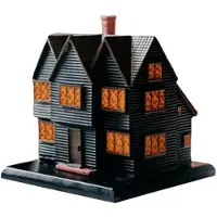 Torribaly Brûleur D'Encens Salems Witch House Massachusetts Witch House pour Halloween Noël Vacances Ornement Brûleur D'Encens 1 Pièce