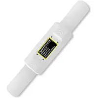 Torribaly Extension POE Étanche 1000 Mbps 48 V 30 W Connexion Standard une Entrée Sortie 100 M/250 M IEEE802.3af/At pour Commutateur POE Caméra