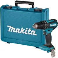 Makita DHP 485 ZE : perceuse-visseuse à percussion sans fil, 18 V, 50 Nm, moteur sans balais + mallette - sans batterie, sans chargeur