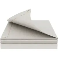 vidaXL Bâche plate avec œillets, blanche, 6 x 10 m, 90 g/m², en polyéthylène