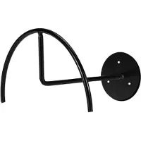 Torribaly 1 Pièces en Acier au Carbone Demi-Cercle Rack Baseball Chapeau Étagère de Rangement Tenture Murale Support de Chapeau Support de Chapeau