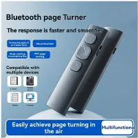 Typecat HANLINYUE Télécommande pour Appareil Photo IOS et Android, Tourne-Pages, Lecteur de Livres Électroniques, Vidéo Courte, Balayage, Noir