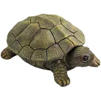 Semoic Boîte à Bijoux pour Boucles D'Oreilles, Colliers, Boucles D'Oreilles, Bracelets, Statue de Tortue, Ensemble D'Artisanat, Décoration Ornementale S