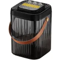 ISTOVO Humidificateur D'Air 3 L avec 3 Buses, Diffuseur Intelligent à Brume Fraîche, Idéal pour la Maison, la Chambre ou le Bureau, avec Veilleuse et Port
