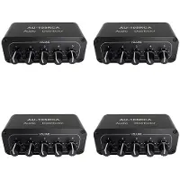 Typecat 4X Distributeur Audio 5CH Mélangeur Audio Stéréo 1 Entrée 5 Sorties Répartiteur RCA pour Amplificateur de Puissance Audio Actif