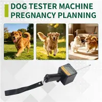 Tlily BATERSUARG DéTecteur D'Ovulation Chien Testeur D'éLeveur Machine Planification de Grossesse éLeveur DéTection Canine Accouplement
