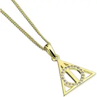 The Carat Shop Harry Potter Collier Reliques de la Mort (Plaqué or)