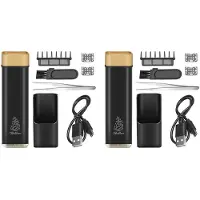 Torribaly 2PCS USB BrûLeur D'Encens Portable Arabe Bukhoor Aroma Burner Diffuseur D'AromathéRapie ÉLectrique DéCoration de la Maison Musulmane