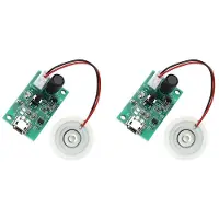 Typecat 2X Brumisateur à Ultrasons Brumisateur Atomiseur Transducteur Atomiseur Film Plaque Accessoires Humidificateur Joint en Caoutchouc