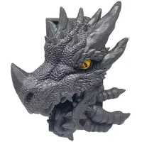 Tlily Support de Livre Dragon Serre-Livres Friar Dragon, Support de Livre en Résine de 7 Pouces