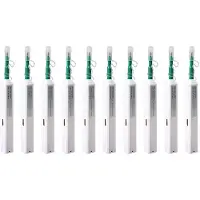Typecat 10X Outil de Nettoyage SC/FC/ST One Touch Stylo de Nettoyage 2,5 mm 800 Nettoyant à Fibre Optique de Nettoyage