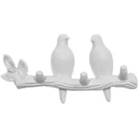 Semoic Cintre à Oiseaux pour Décorations Murales, Porte-Clés, Cuisine, Manteau, Vêtements, Serviette, Chapeau, Sac à Main, Maison A