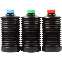 Tlily Bouteilles de Stockage pour Film Chimique en Chambre Noire, Développement Anti-Oxydation, Fixateur, Liquide D'Arrêt, Bouteille Scellée de 1 L