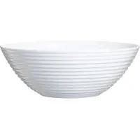 Luminarc Saladier Lum Harina – 27,3 cm, Saladier + bol, Blanc