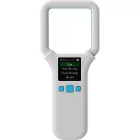 Kepptory Lecteur de Micropuces W91D pour Chiens et Animaux - Scanner de Micropuces pour Animaux de Compagnie