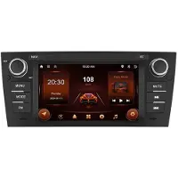 Typecat Autoradio pour Série 3 E90, 2 Din 7 Pouces Android 13 2G&64G Carplay Android Auto GPS FM Lecteur Multimédia