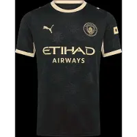 Puma T-Shirt fonctionnel 'MCFC' jaune / noir