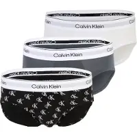 Calvin Klein Underwear Slip gris / noir / blanc