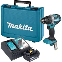 Makita Perceuse-visseuse sans fil DDF 484 RT1E 18 V 54 Nm sans balais + 1 batterie 5,0 Ah + chargeur + mallette
