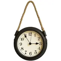 Semoic Horloge Décorative Vintage pour Salon, Décoration Murale, Accessoires de Cuisine, Horloge Décorative 3D B