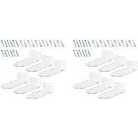Semoic Présentoir à Chaussures Flottant - 12 étagères à Chaussures pour Mur - Étagère Murale pour Chaussures à Lévitation Sneaker