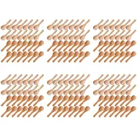 Semoic Petites Cuillères En Bois Cuillères Une Dégustation Condiments Cuillères Une Sel pour Cuisine Cuisson Assaisonnement Huile Café Thé Sucre 180