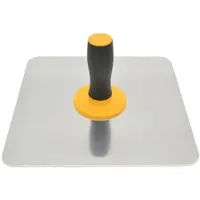 Tlily Construction en Aluminium de Support de Panneau de Mortier de Truelle avec L'Outil de Plâtrage de PoignéE