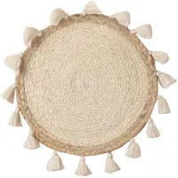 Torribaly Panier Tressé DéCoration Murale Panier Tressé DéCoration Murale en Osier Tenture Murale Petit Macramé Boho Art Mural DéCor à la Maison