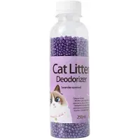 Torribaly Nettoyage des Toilettes pour Chaton 300 G, Perle DéOdorante pour LitièRe pour Chat, Artefact Absorbant les Odeurs D'Animaux de Compagnie au Charbon