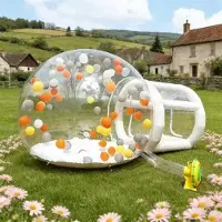 StarTech.com Tente bulle gonflable transparente - PVC - Diamètre : 3 mètres - Idéale pour le camping et les fêtes - 3MDia-10ft