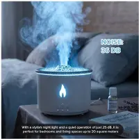Semoic Ultrasonic Humidifier with Aroma Diffuser for Home Sleep Improvement and Respiratory Health White, 300ml Capacity EU Plug