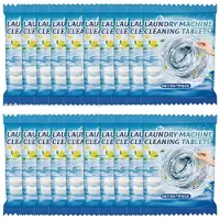 Semoic 20 Pastilles de Lessive pour Machine à Laver - Nettoie en Profondeur les Saletés Tenaces - Élimine Rapidement les Odeurs - Convient à les