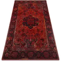 Rugsx Tapis en laine POLONIA Dukato Ornement rubis 170x235 cm