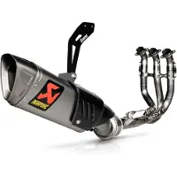 Akrapovic Evolution Line Triumph Daytona 660 2026 S-t6e1-aplt Not Homologated Full Line System Argenté Not Homologated