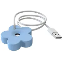 Torribaly Humidificateur Portable avec Conception D'éTanchéIté de Câble USB Humidificateur Sans RéServoir Humidificateur Personnel de pour Chambre à