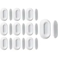 Semoic Lot de 10 Supports Magnétiques pour Télécommande, Fixation Murale Adhésive Sans Perçage, pour TV, Ventilateur, Climatiseur B