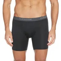 Fruit Of The Loom Boxers Micro-stretch pour hommes, 4 pièces Noir, Taille XX-Large US