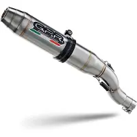 Gpr Exclusive Deeptone Inox Ktm Adventure 890 25-26 Kt.100.2.de Homologated Slip On Muffler Argenté Homologated