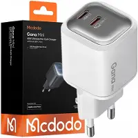 Mcdodo Chargeur rapide de téléphone Alimentation 2X Usb-C Pd Gan 45W