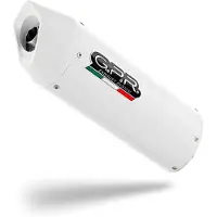 Gpr Exclusive Albus Ceramic Piaggio Vespa Gts 250 I.e 05-15 Not Homologated Full Line System Clair Not homologated