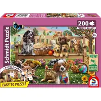 Schmidt Spiele Puzzle Chiens et Chats - 150 à 199 pièces