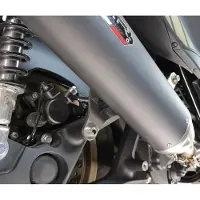 Gpr Exclusive Furore-x Scooter Zontes 365e 24-26 Not Homologated Slip On Muffler Argenté Not homologated