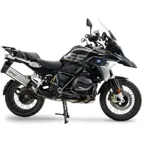 Gpr Exclusive Furore-x Titanio Bmw R 1250 Gs 21-24 Homologated Slip On Muffler Argenté Homologated