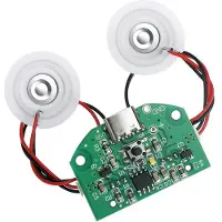 Zandona Module D'Atomisation à Double PulvéRisation Humidificateur USB Pilotant Circuit Imprimé Atomisation ÉQuipement ExpéRimental DIY Incubation