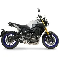 Gpr Exclusive Gp-revo Black Titanium Yamaha Xsr 900 16-20 Homologated Full Line System Argenté Homologated