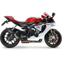 Gpr Exclusive Gp-revo Black Titanium Yamaha Yzf R1/r1/m 17-19 Homologated Slip On Muffler Multicolore Homologated