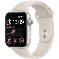 Apple Watch SE 3 GPS 40 mm Aluminium Lumière Stellaire MEH54 Bracelet Sport Lumière Stellaire M/L